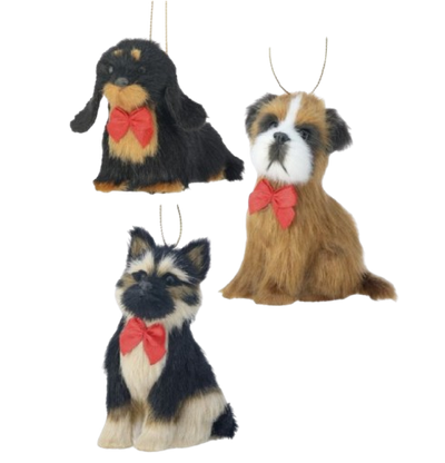Holiday Dog Ornament