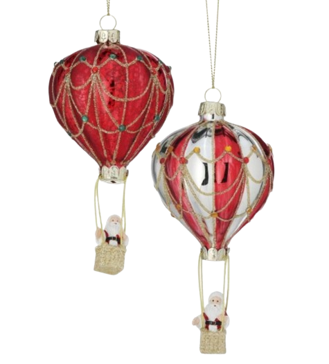 Hot Air Balloon Santa