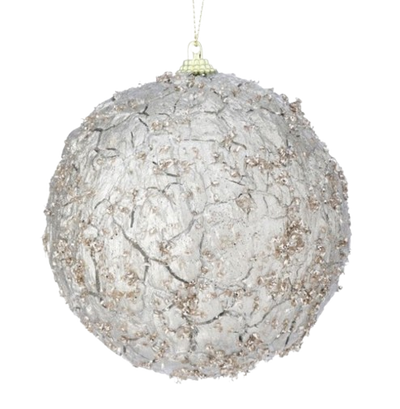 Crackle Metallic Ornament