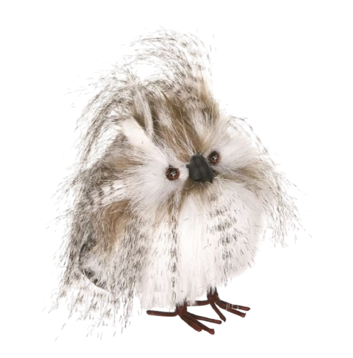 Zebra Feather Owl