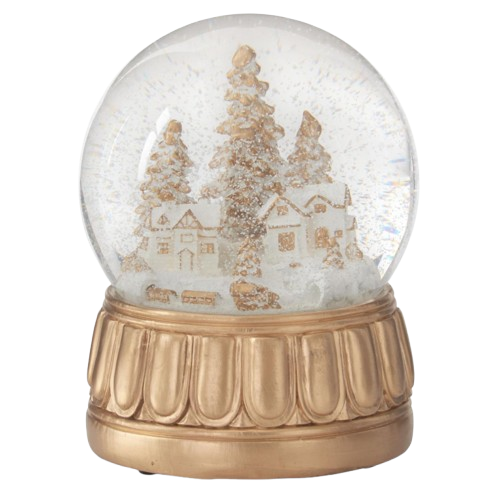 Musical Winter Snow Globe