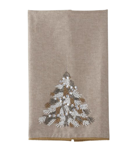 Tea Towel - Beaded Tree