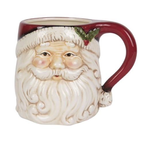Ceramic Santa Mug
