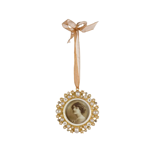 Pewter Frame Ornament