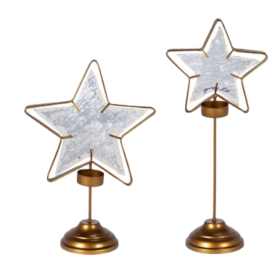 Mercury Star Candle Holder