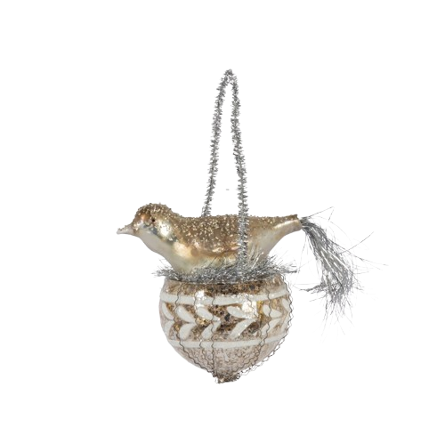 Nesting Bird Ornament