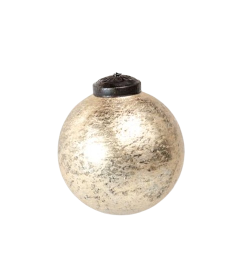 Gold Glass Ornament