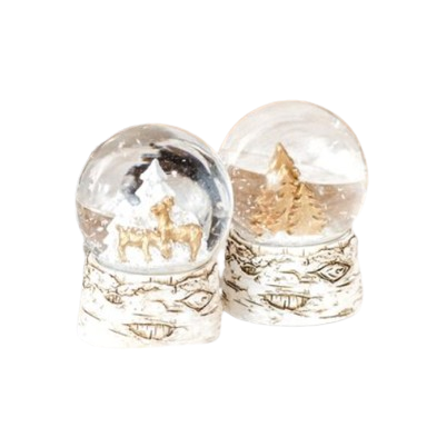 Birch Snow Globe, small