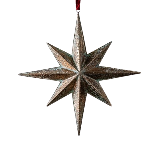 Gold Metal Star, 21"