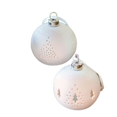 Ceramic LED Ornament (small)