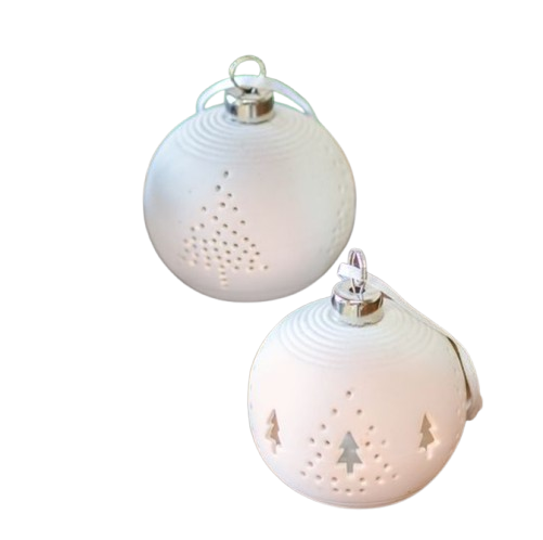 Ceramic LED Ornament, trees