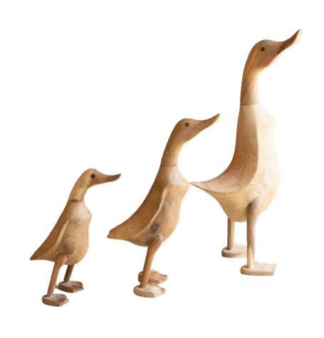Carved Bamboo Duck