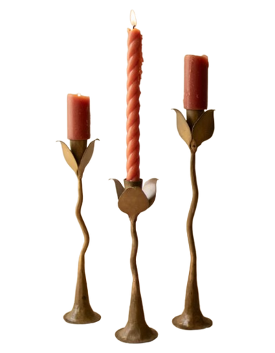 Botanical Candlestick Holder