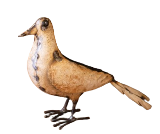 Recycled Metal Pigeon