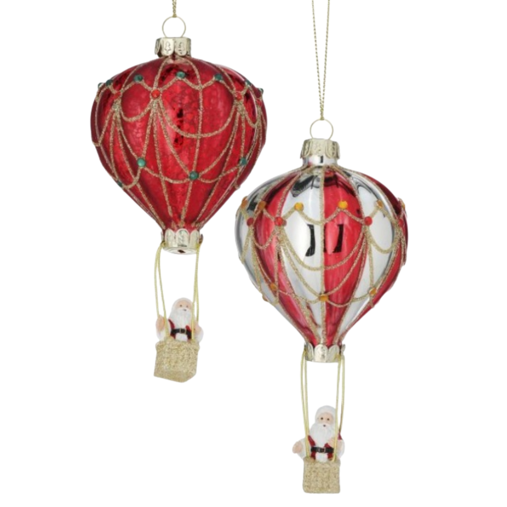 Hot Air Balloon Santa