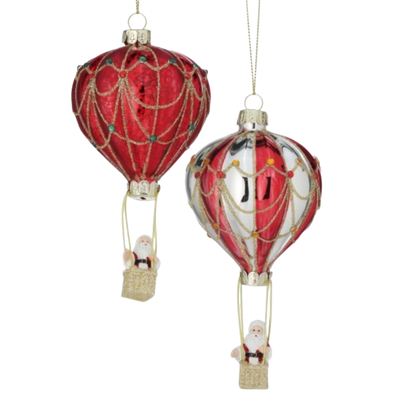 Hot Air Balloon Santa