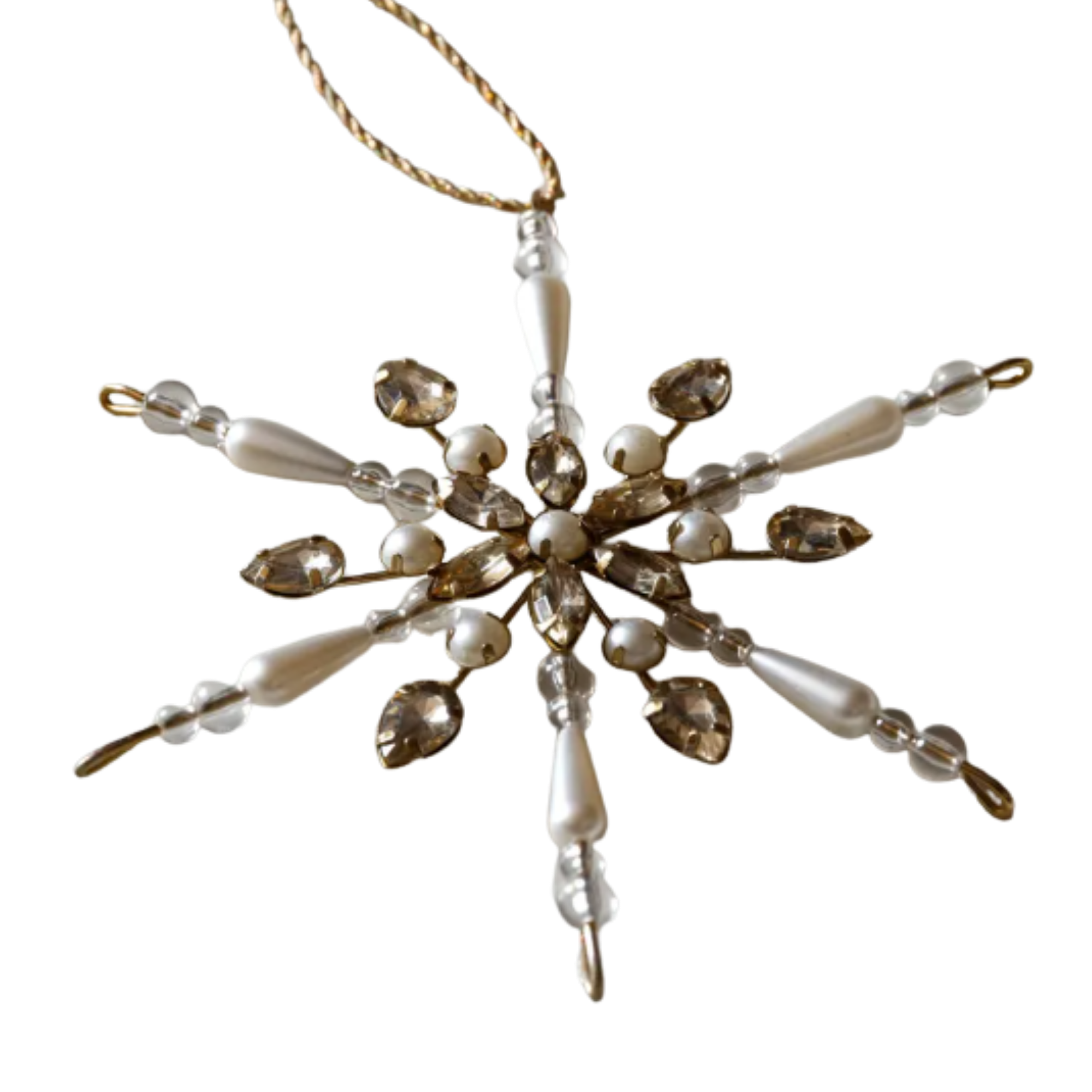 Bejeweled Snowflake Ornament