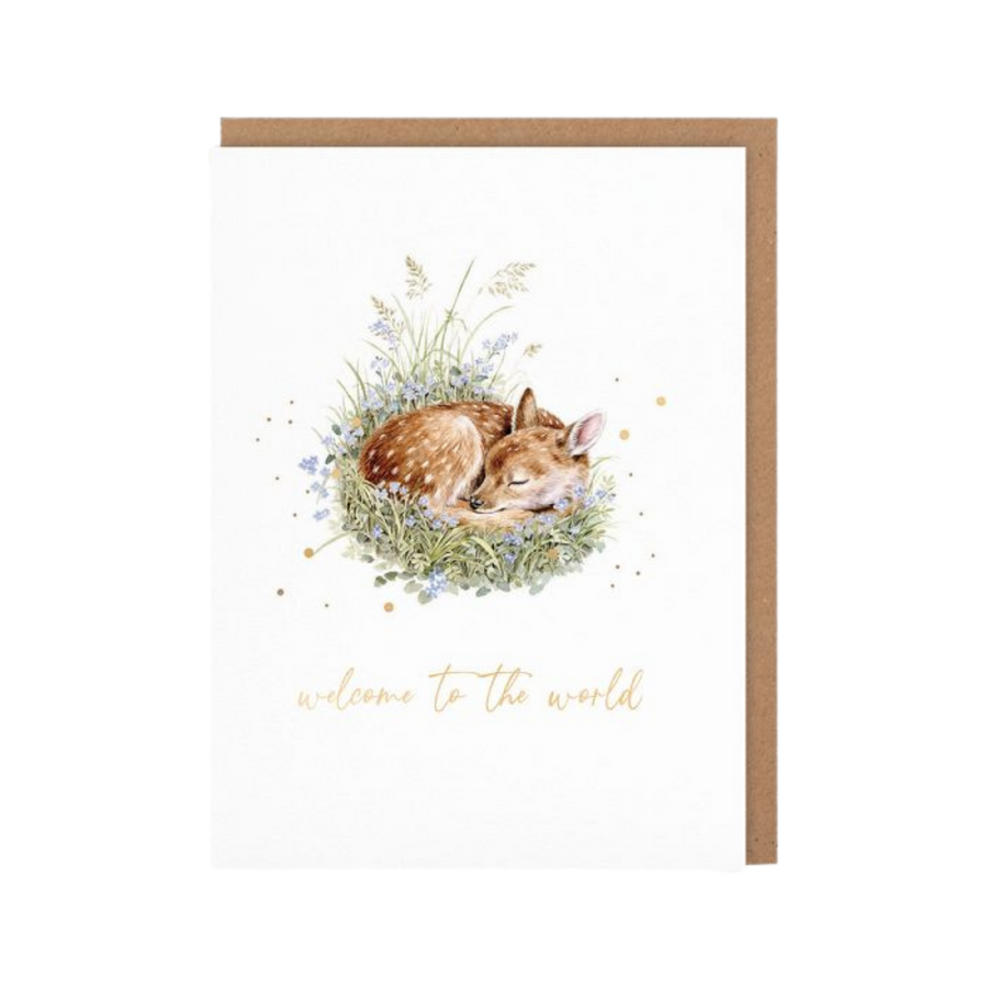 Greeting Card - Gentle Fawn