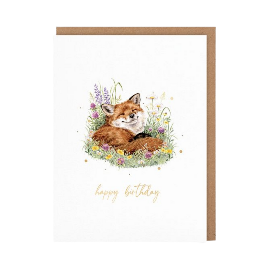 Greeting Card - Serene Fox