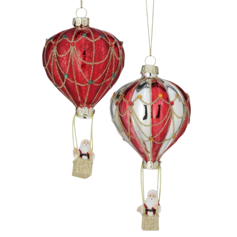 Hot Air Balloon Santa