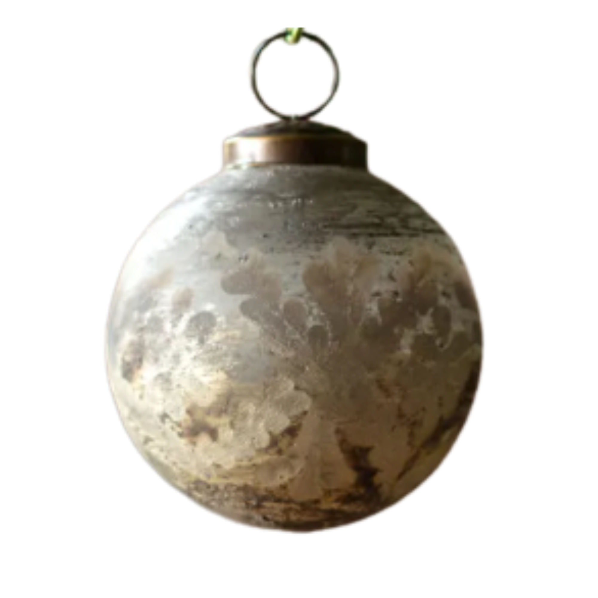 Aged Etched Ornament