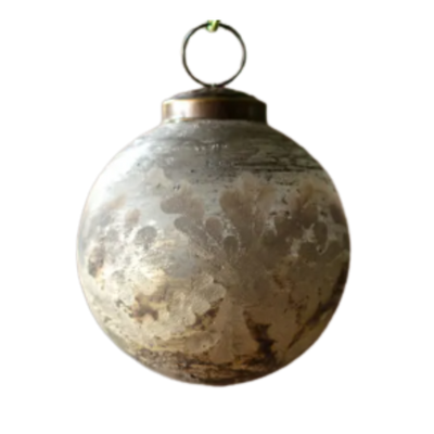 Aged Etched Ornament