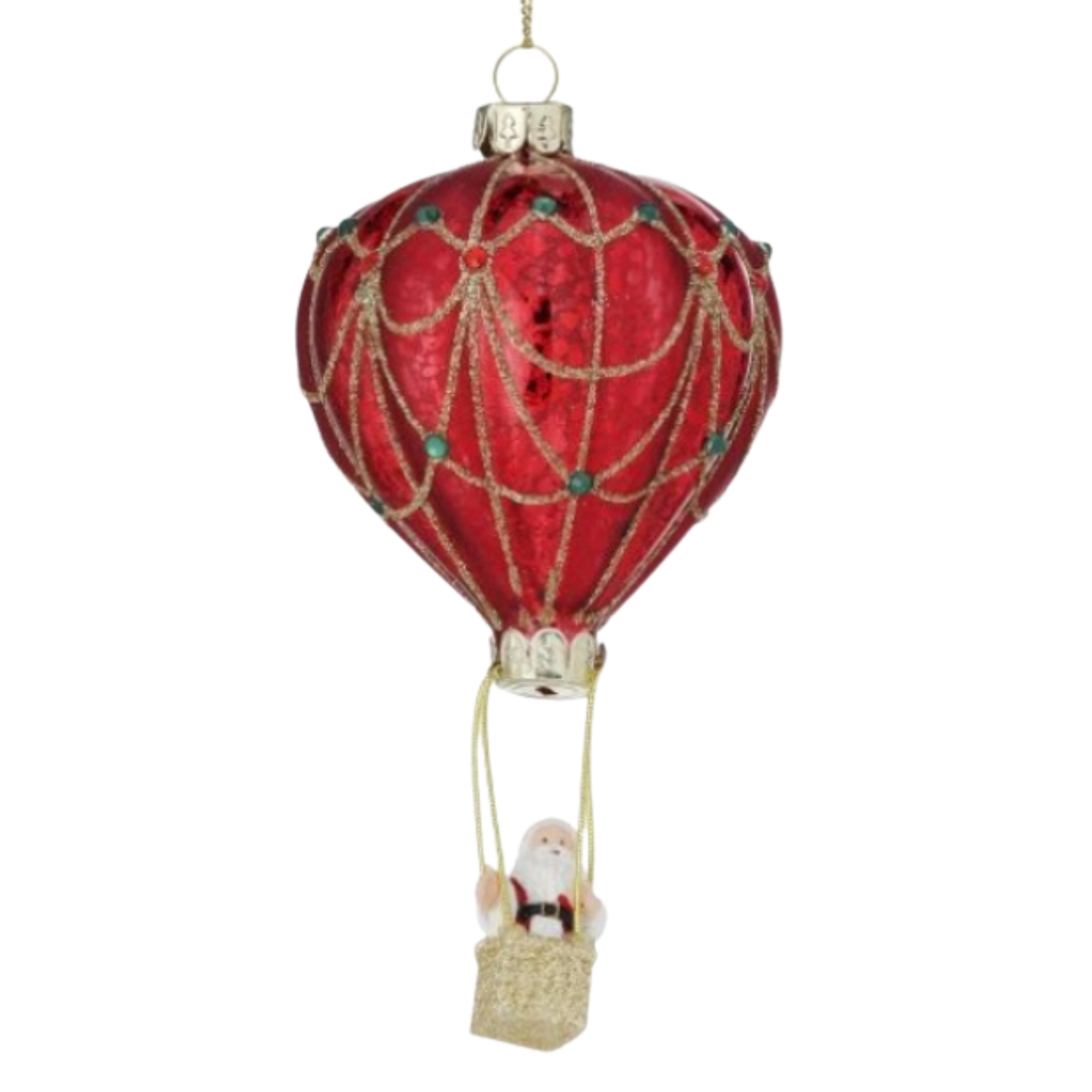 Hot Air Balloon Santa