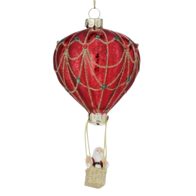 Hot Air Balloon Santa