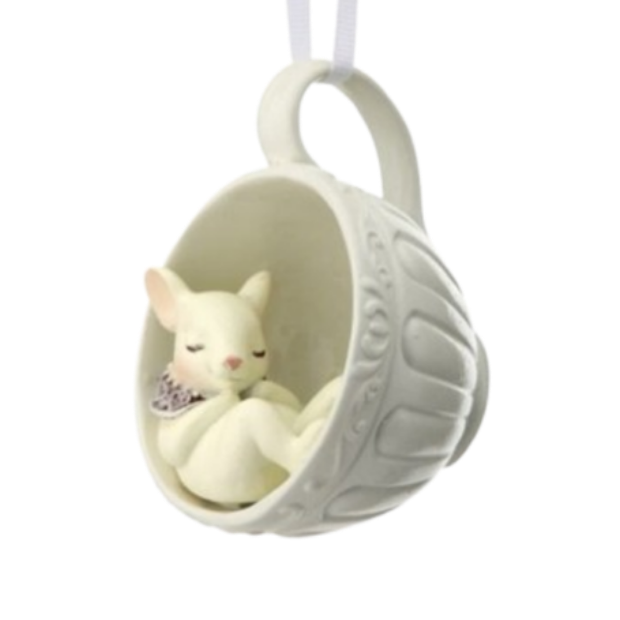Teacup Mouse Ornament