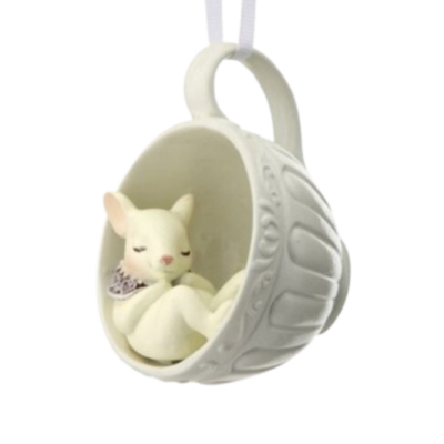 Teacup Mouse Ornament