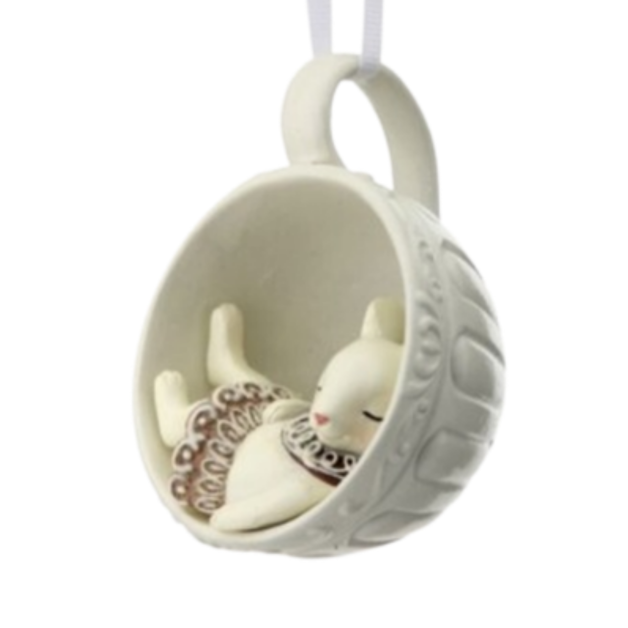 Teacup Mouse Ornament
