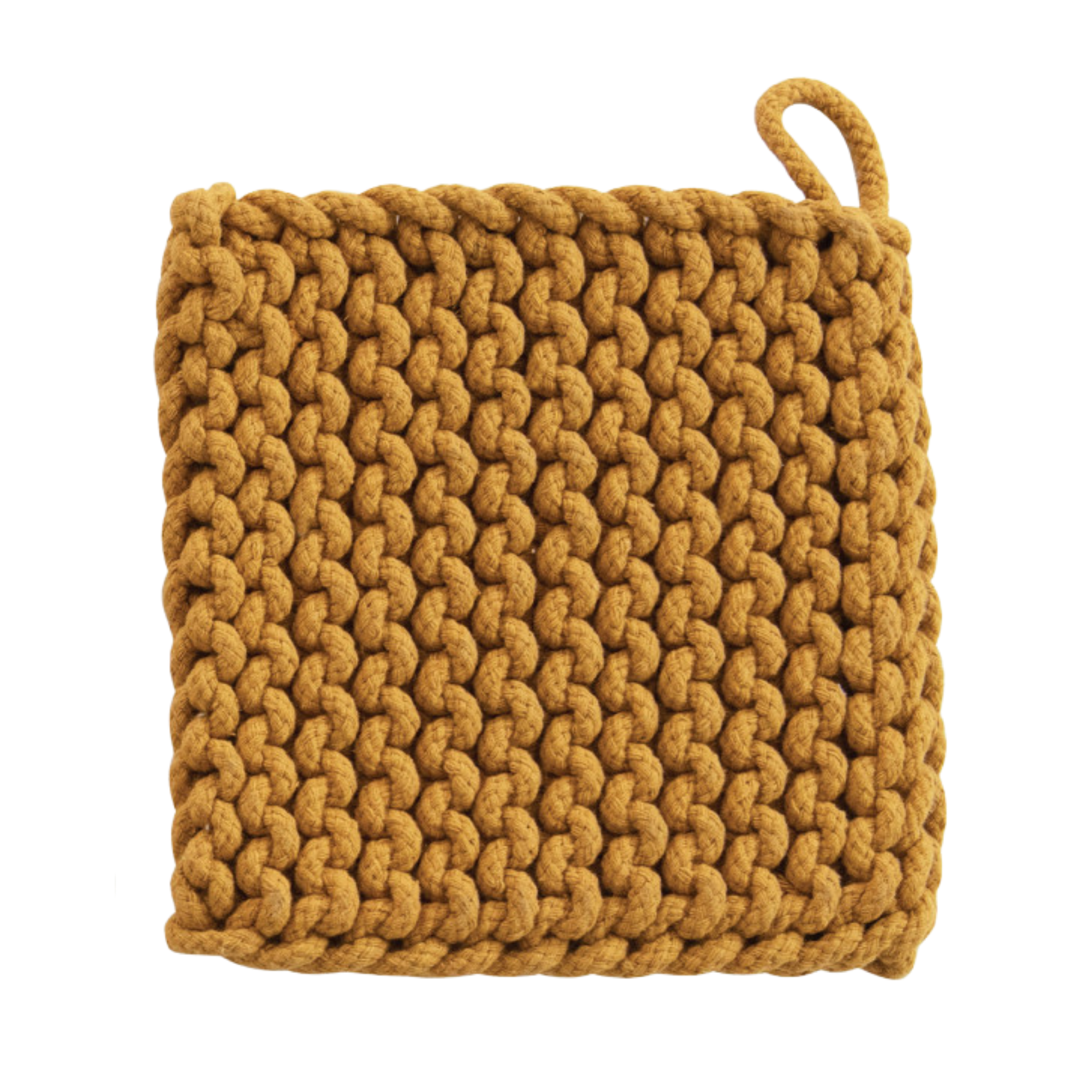 Crochet Pot Holder, botanist