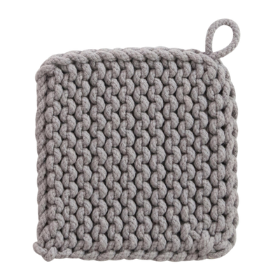 Crochet Pot Holder, botanist