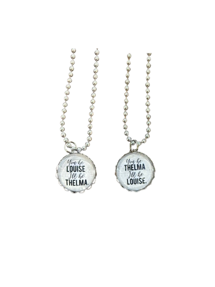 Charm Necklace - Thelma and Louise