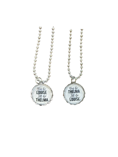 Charm Necklace - Thelma and Louise