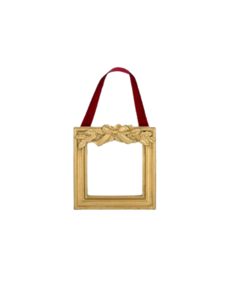 *Gold Frame Ornament