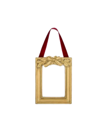 *Gold Frame Ornament