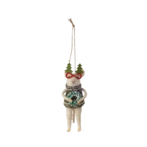 Felt Mouse - Glasses