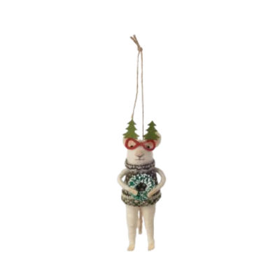 Felt Mouse - Glasses