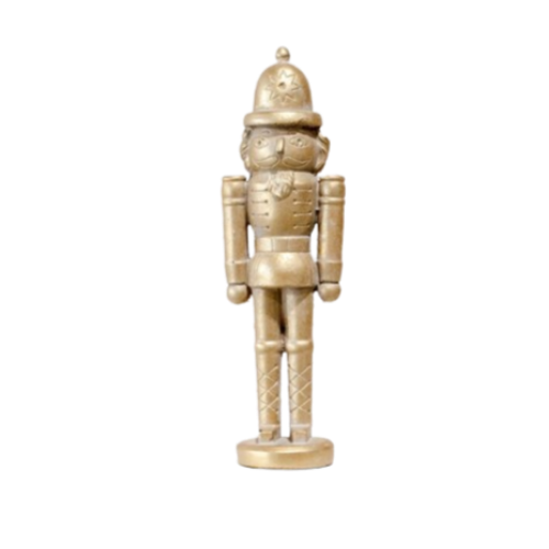 Gold Cement Nutcracker