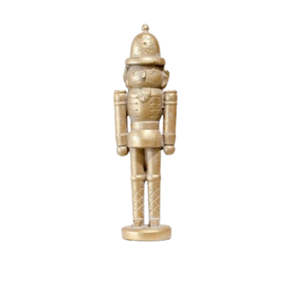 Gold Cement Nutcracker