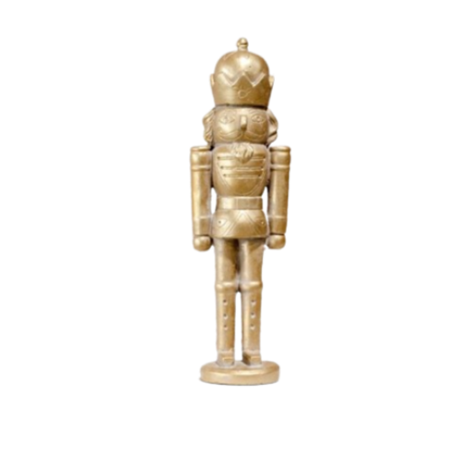 Gold Cement Nutcracker