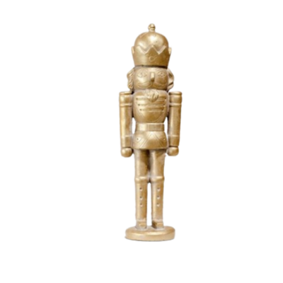 Gold Cement Nutcracker