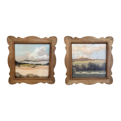 Scallop Landscape Print