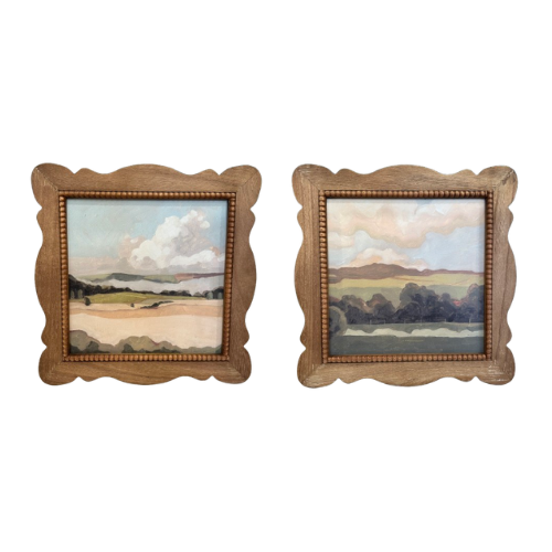 Scallop Landscape Print