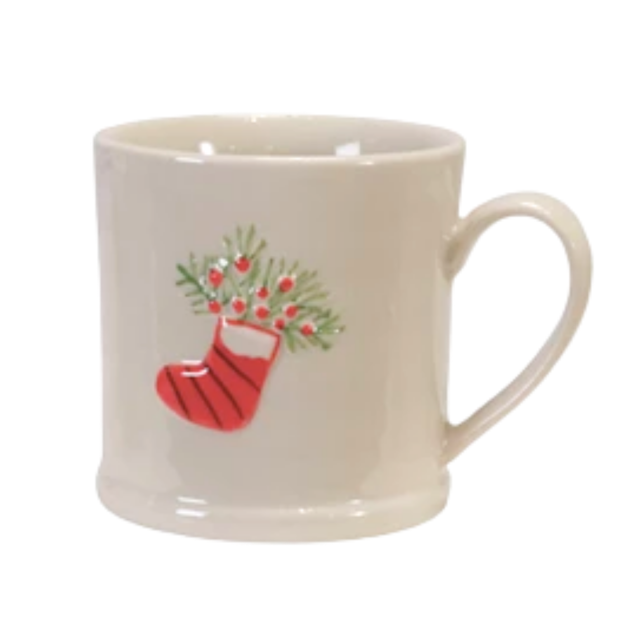Stoneware Holiday Mug