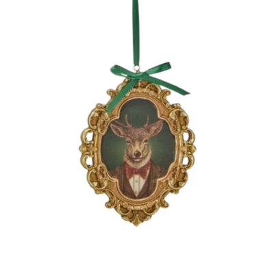 Framed Animal Ornament