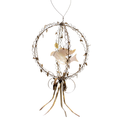 Wire Sphere Ornament