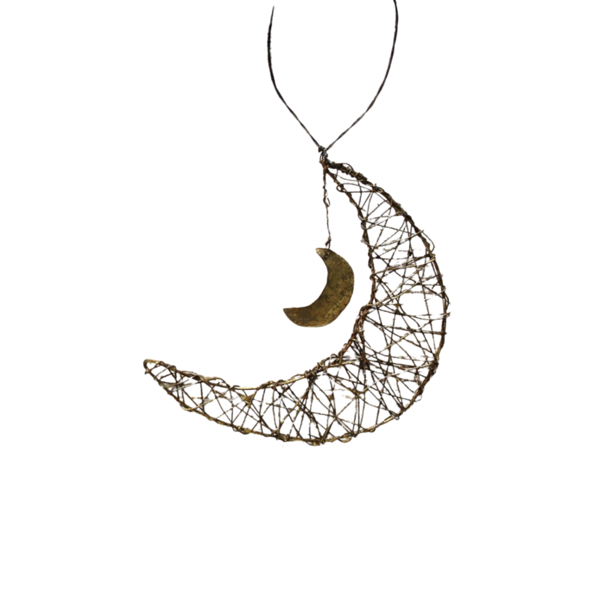 Wire Ornament - Heart/Moon/Star