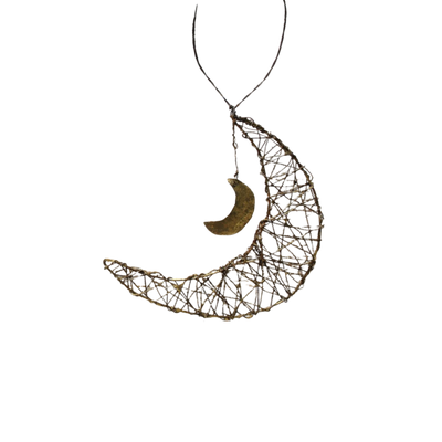 Wire Ornament - Heart/Moon/Star